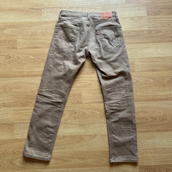Levi's 502™ Taper Fit Men's Jeans - Otter Tan- 30x32 (2) - Picture 7 of 10